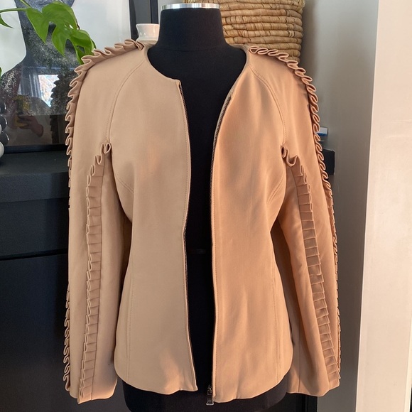 Banana Republic Olivia Palermo Beige Suit Jacket - Picture 8 of 14